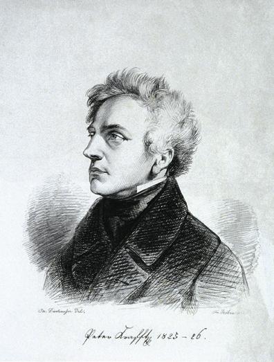 Franz Xaver Stöber (Stecher nach) Josef Danhauser, Der Maler Johann Peter Krafft (1780–1856), 1…