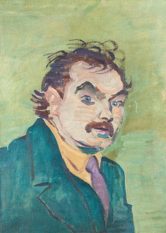 Arnold Clementschitsch, Porträt Herbert Boeckl, um 1927, Öl auf Leinwand, 62 × 45 cm, Belvedere…