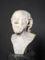 Franz Xaver Messerschmidt, Der Verdrüßliche ("Charakterkopf" Nr. 21), vor 1923, Gipsabguss, H: …