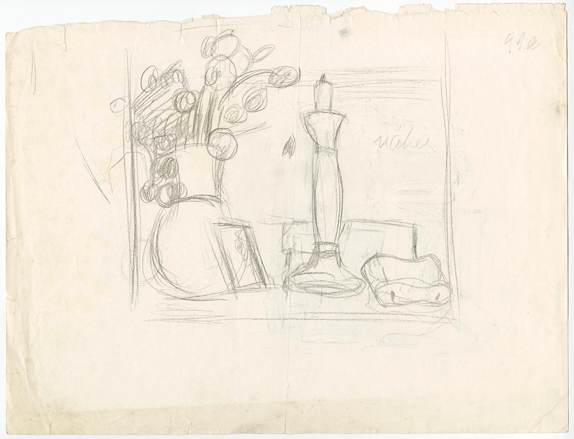 Stillleben - Skizze