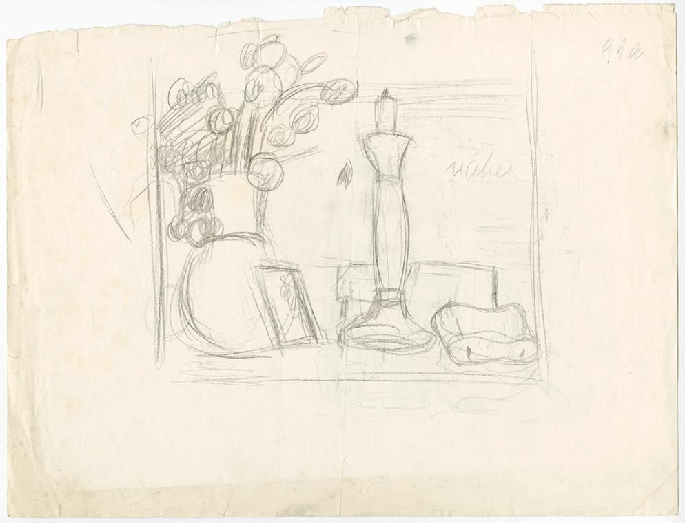 Stillleben - Skizze
