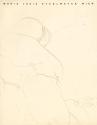 Maria Stadlmayer-Bieber, Skizze (recto), 1928, Tusche, 28,5 × 22,3 cm, Belvedere, Wien, Inv.-Nr…