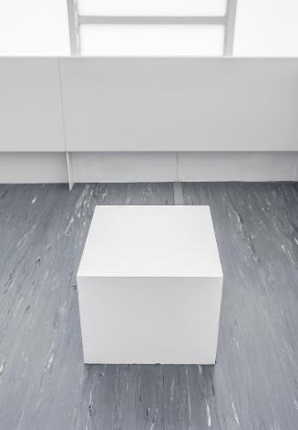 Julien Bismuth, The sorriest sculpture in the room (sorry in every way), 2007, Holz, Audioaufna…