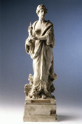 Rudolf Emanuel Ritter von Weyr, Die Kunst - Entwurf zu einer Skulptur der Wiener Börse, undatie…