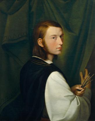 Johann Evangelist Scheffer von Leonhardshoff, Selbstporträt, 1820, Öl auf Leinwand, 79 x 63 cm,…