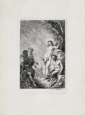 Martin Johann Schmidt, Der Schiedsspruch des Königs Midas zwischen Apoll und Marsyas, 1768, Rad…