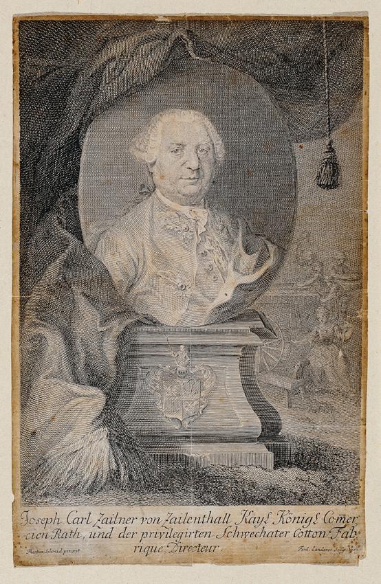 Ferdinand Landerer (Stecher) nach Martin Johann Schmidt, Joseph Carl Zaillner von Zaillenthal, …