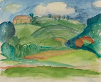 Anny Dollschein, Maria Grün, 1935–1938, Aquarell, 40 × 48,5 cm, Belvedere, Wien, Inv.-Nr. 11046…