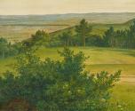 Ludwig Ferdinand Schnorr von Carolsfeld, Die breite Föhre nächst der Brühl bei Mödling, 1838, Ö…