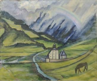 Marianne Seeland, Motiv aus Münichau, Öl auf Leinwand, 80 x 95 cm, Belvedere, Wien, Inv.-Nr. 39…