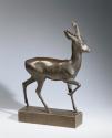 Franz Barwig d. Ä., Rehbock, um 1909, Bronze, patiniert, 41,5 × 7,5 × 27 cm, Belvedere, Wien, I ...