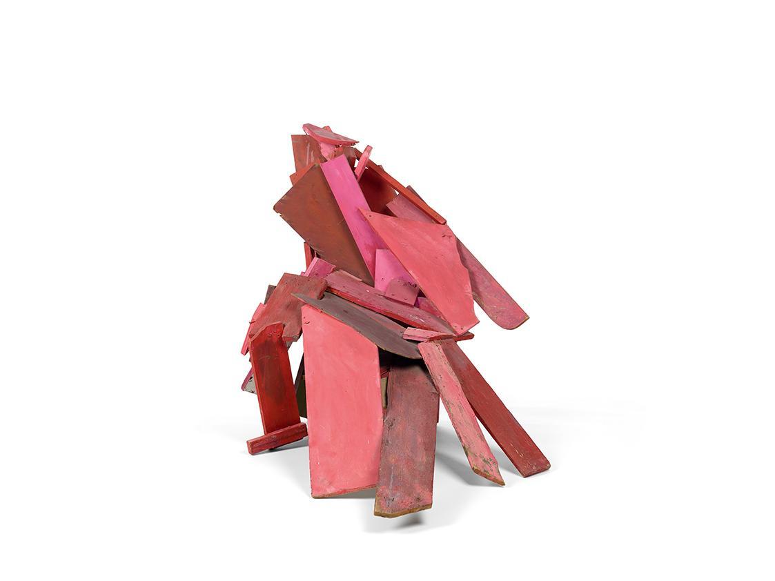 Erwin Wurm, Sitzende, um 1982, Mixed Media, 98 × 155 × 94 cm, Dauerleihgabe Christoph la Garde, ...