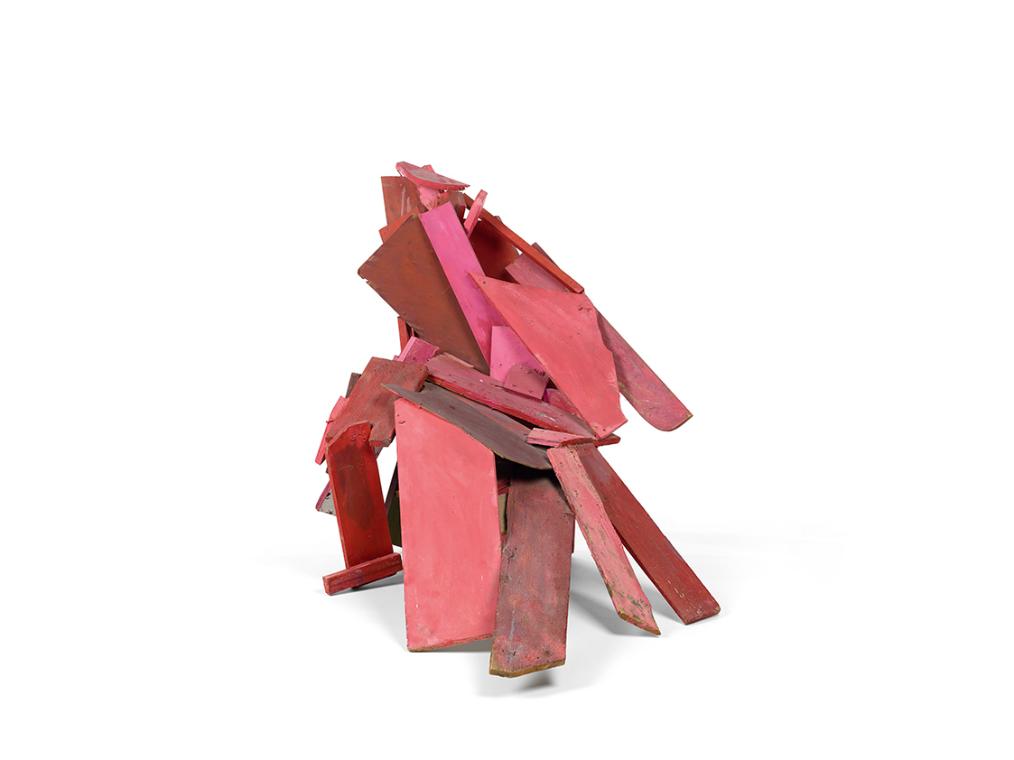 Erwin Wurm, Sitzende, um 1982, Mixed Media, 98 × 155 × 94 cm, Dauerleihgabe Christoph la Garde,…
