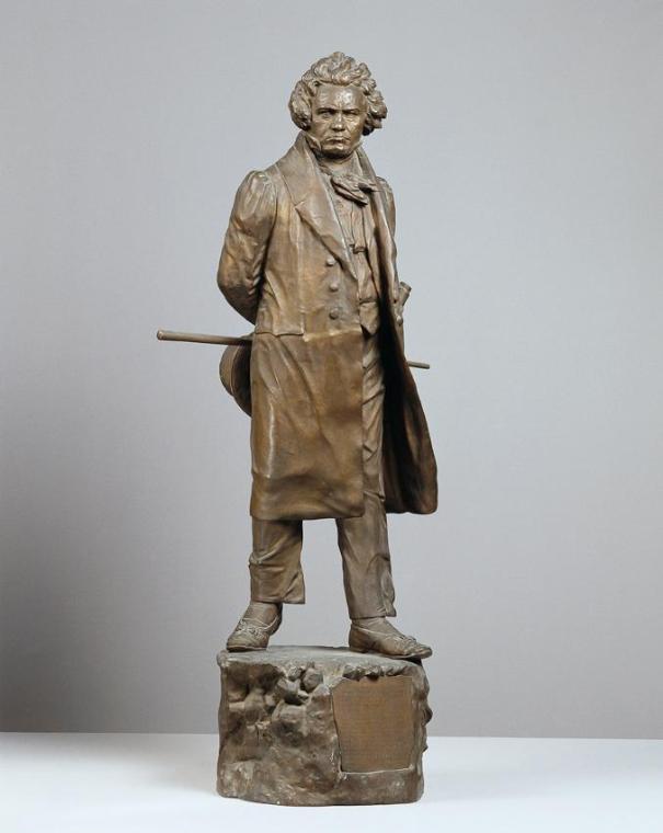 Robert Weigl, Ludwig van Beethoven, 1899, Bronze, H: 105 cm, Belvedere, Wien, Inv.-Nr. 497