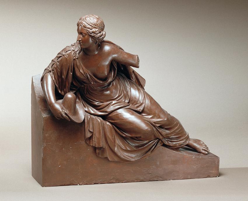Franz Anton Zauner, Die Freiheit, um 1783, Gips, rot patiniert, H: 51 cm, Belvedere, Wien, Inv.…