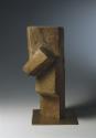 Josef Pillhofer, Kopf, 1963, Nussholz auf Messingplinthe, H: 42 cm, Belvedere, Wien, Inv.-Nr. 9…