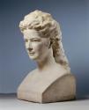 Stefan Schwartz, Kaiserin Elisabeth mit offenem Haar, Gips, H: 42 cm, Belvedere, Wien, Inv.-Nr. ...