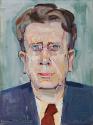 Arnold Clementschitsch, Der Kunsthistoriker Fritz Novotny (1903-1983), 1961, Öl auf Hartfaserpl…