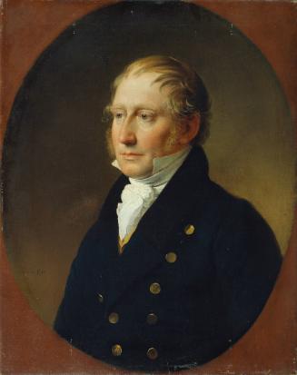 Johann Peter Krafft, Heinrich Friedrich Müller, 1822, Öl auf Leinwand, (hochoval): 79 × 63 cm, …