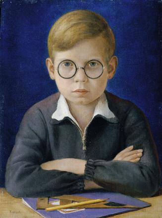 Friedrich Frotzel, Willy Dahl, 1931, Öl auf Leinwand auf Karton aufgezogen, 38,5 x 28,5 cm, Bel…