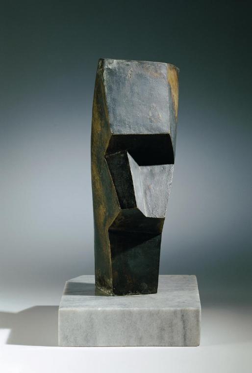 Josef Pillhofer, Kopf (Waltraud), 1964, Bronze, 33 × 13 × 15,5 cm, Artothek des Bundes, Dauerle…