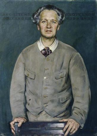 Wilhelm Dachauer, Alexander Popp, 1943, Öl auf Leinwand, 102,5 x 73,5 cm, Belvedere, Wien, Inv.…