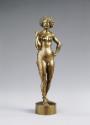 Franz Barwig, Eva, 1910, Gelbguss, 37,5 × 11,5 × 8,5 cm, Artothek des Bundes, Dauerleihgabe im …
