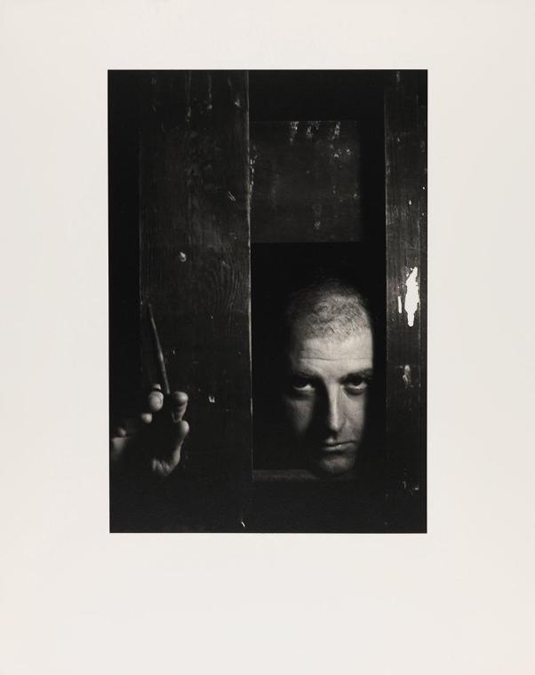 Rudi Molacek, Hubert Schmalix, 1983–1989, Fotografie auf Kodak Kodabromid G Paper 1988/89, Belv…