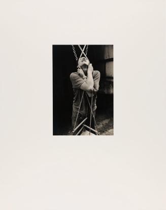 Rudi Molacek, Alois Mosbacher, 1983–1989, Fotografie auf Kodak Kodabromid G Paper 1988/89, Belv…