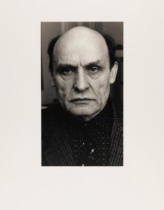 Rudi Molacek, Oswald Oberhuber, 1983–1989, Fotografie auf Kodak Kodabromid G Paper 1988/89, Bel…