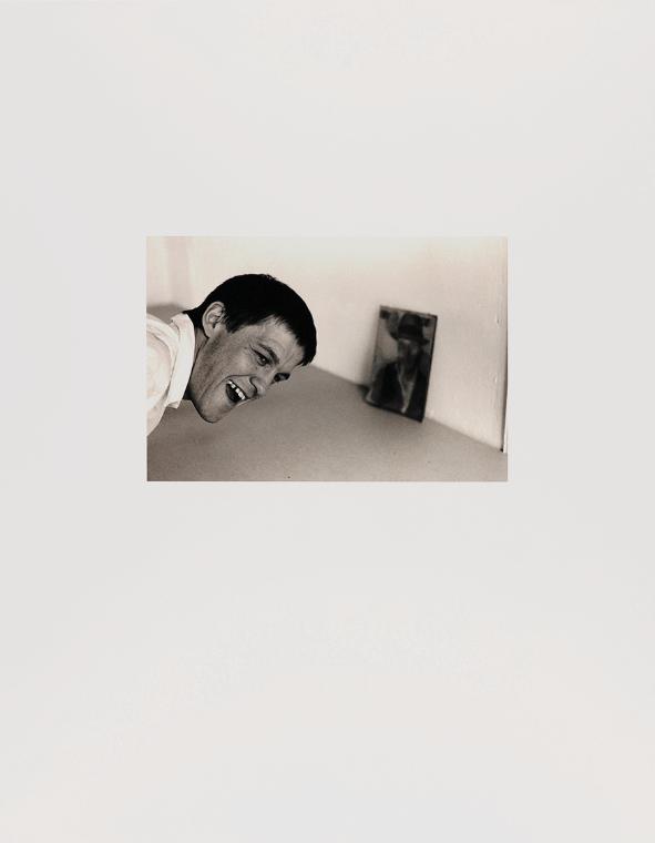 Rudi Molacek, Ernst Caramelle, 1983–1989, Fotografie auf Kodak Kodabromid G Paper 1988/89, Belv…